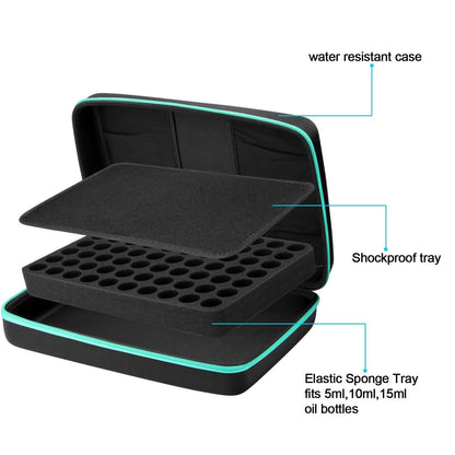 FITNATE Essential Oils Storage for 70 Bottles