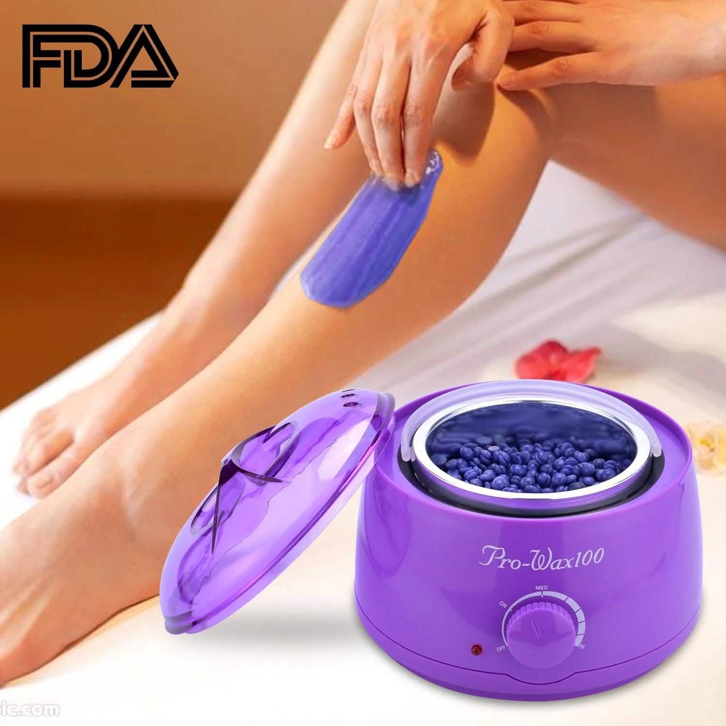 Fitnate Hair Removal Hot Wax Warmer Set