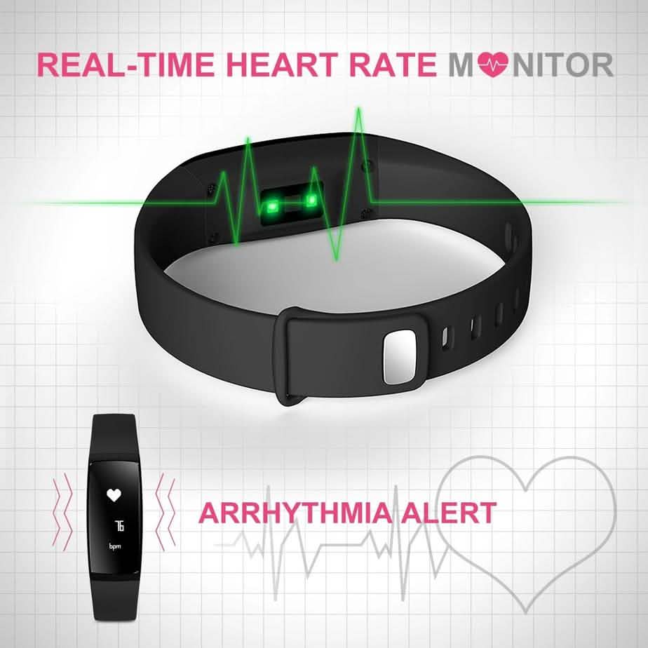 Fitness Tracker Touch Screen Smart Bracelet