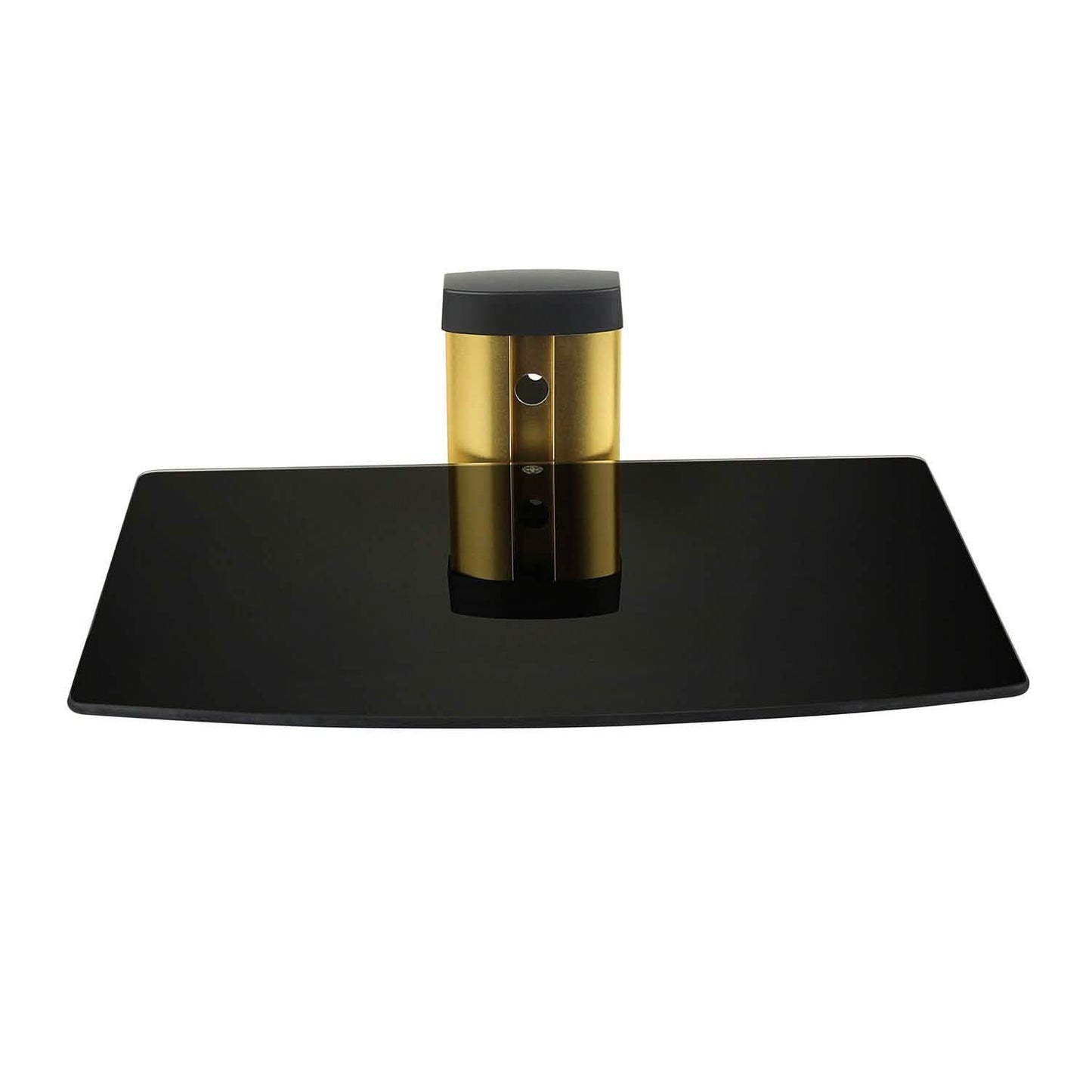 Floating Wall Mounted Strengthened Tempered Glass Shelf