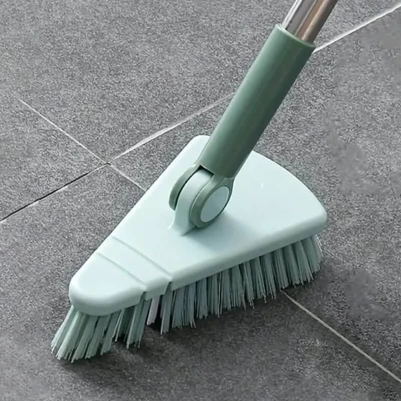 Floor Scrub Brush Long Handle Detachable Stiff Bristles