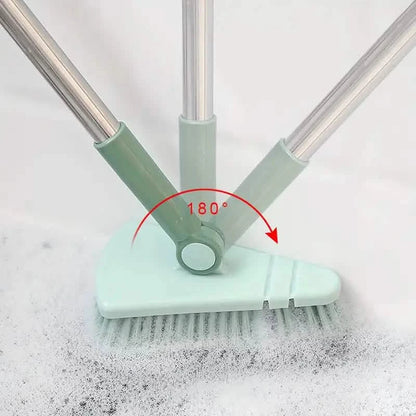 Floor Scrub Brush Long Handle Detachable Stiff Bristles