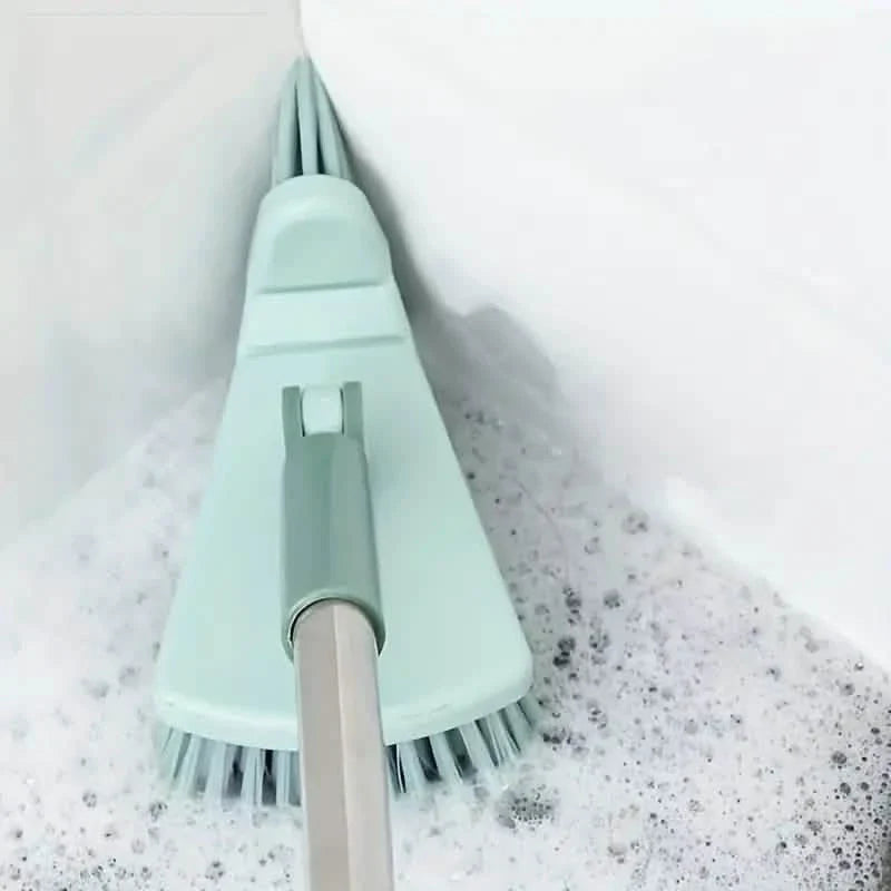 Floor Scrub Brush Long Handle Detachable Stiff Bristles