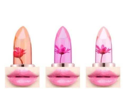 Flower Jelly Color-Changing and Moisturizing Lip Balm