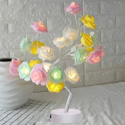 Flower Rose Tree Lamp