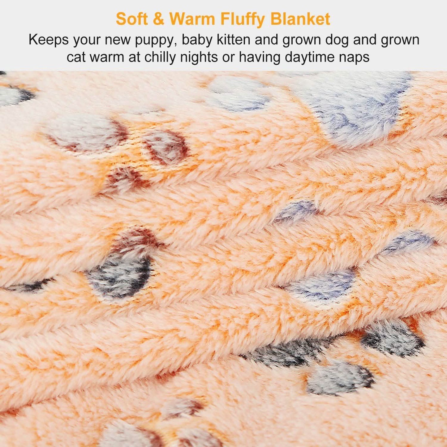 Fluffy Dog Cat Blanket