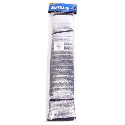 Fold-Up Reflective Windshield Sun Shade with Suction Cups