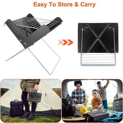 Foldable BBQ Grill
