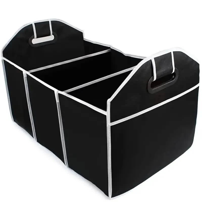 Foldable Black Car Trunk Cargo Storage Bag