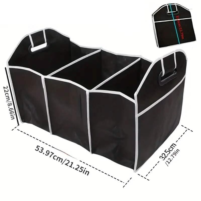 Foldable Canvas Car Trunk Organizer