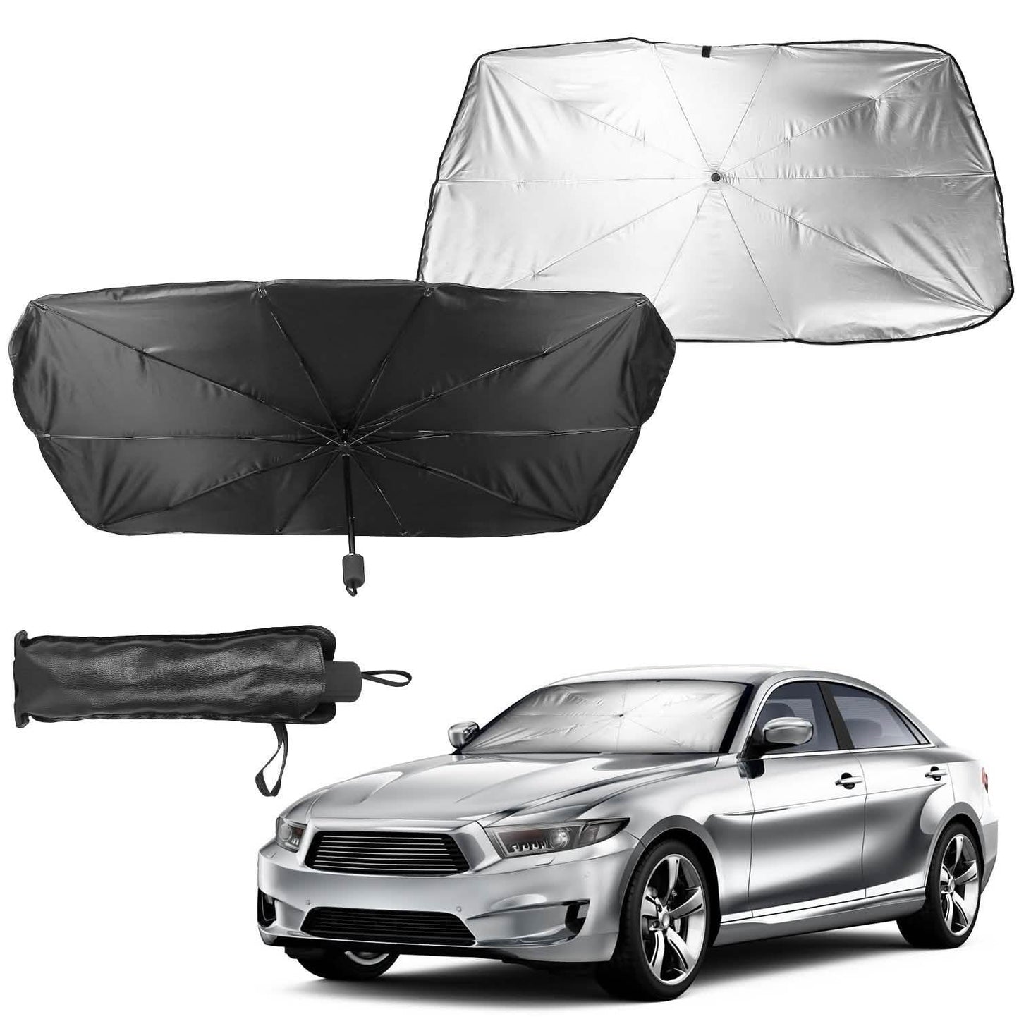 Foldable Car Sunshield Umbrella