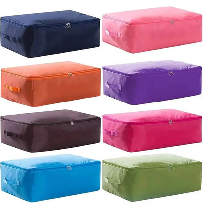 Foldable Clothes Quilt Storage Bag Portable Luggage