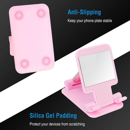 Foldable Desktop Phone Stand Angle Height Adjustable Holder