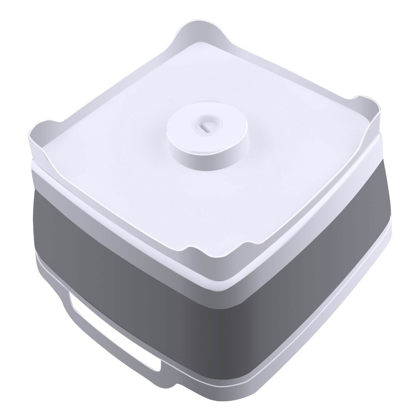 Foldable Dish Tub Washing Basin Collapsible Draining Pan Strainer Food Basket