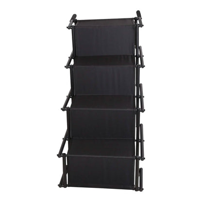 Foldable Dog Ramp 4 Step Collapsible Non Slip Stairs