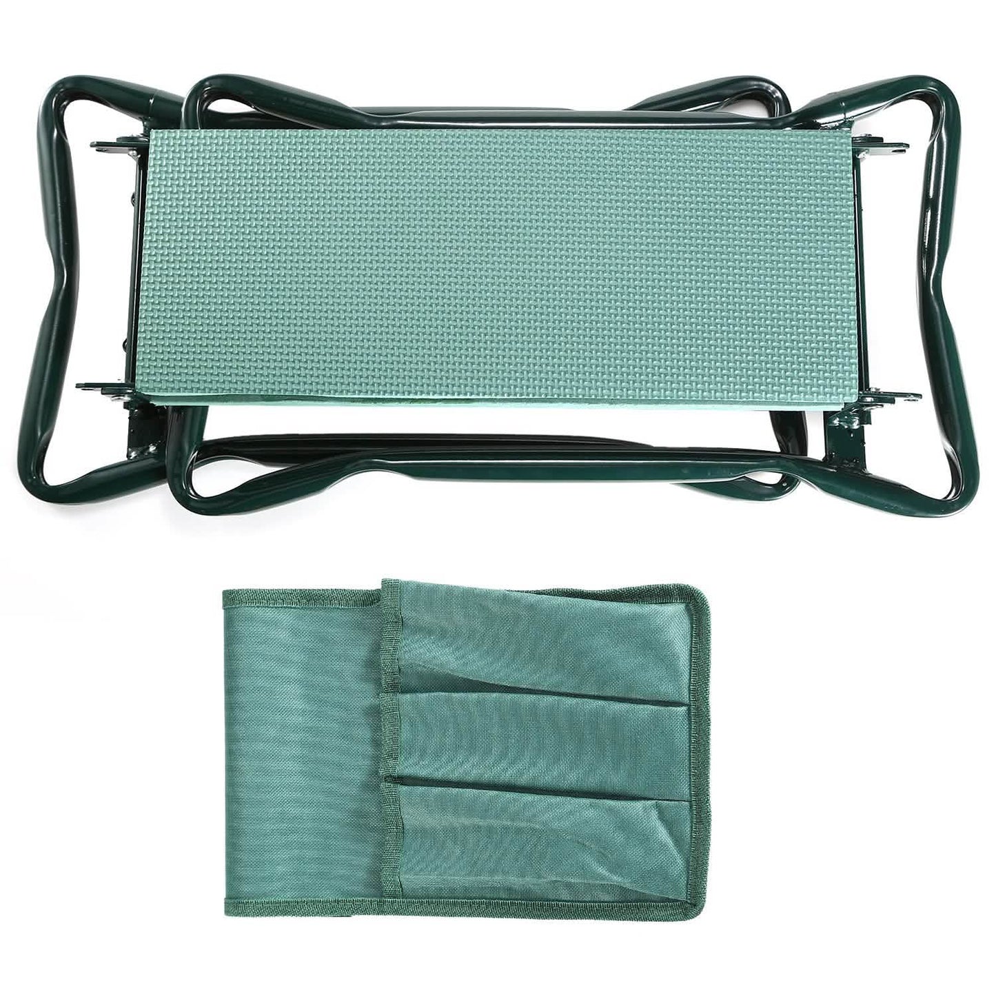 Foldable Garden Kneeler Seat with Kneeling Soft Cushion Pad