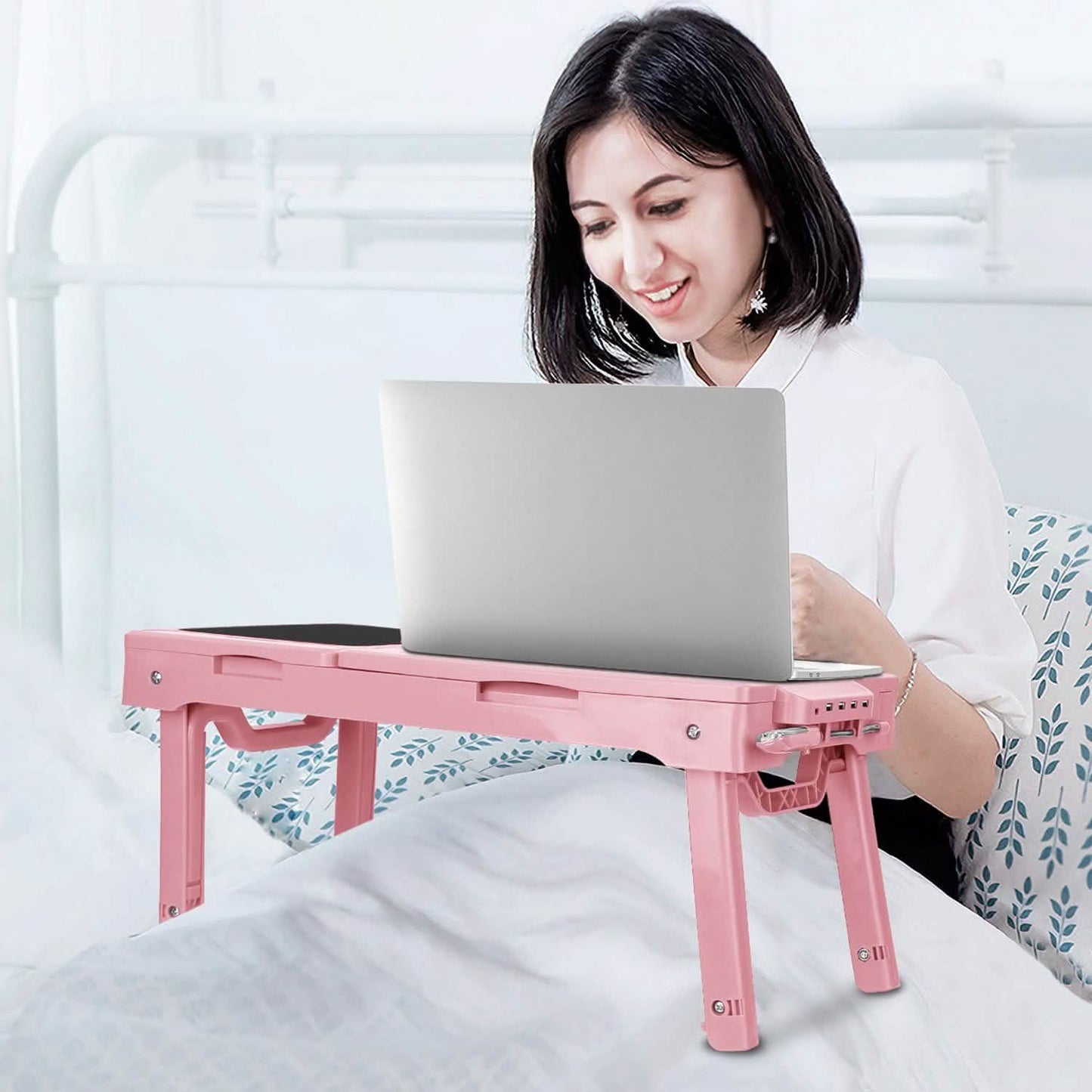 Foldable Laptop Table Bed Notebook Desk