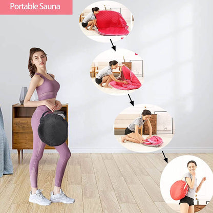 Foldable Lightweight Personal Sauna Tent for Home SPA