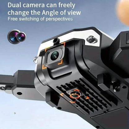 Foldable Quadcopter Mini Drone With Dual Cameras