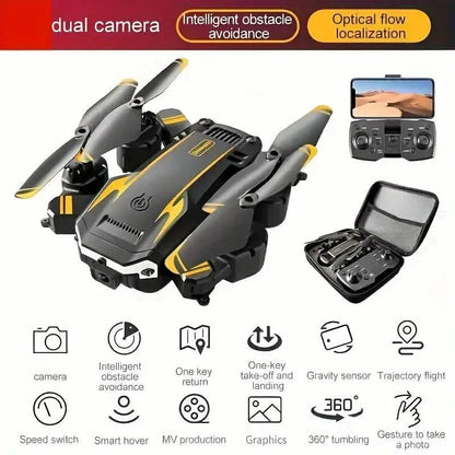 Foldable Quadcopter Mini Drone With Dual Cameras