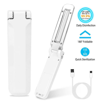 Foldable UV Sanitizer Light Sterilizer Wand