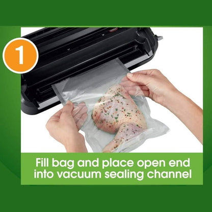 FoodSaver Vacuum Sealer System with Starter Bags & Rolls