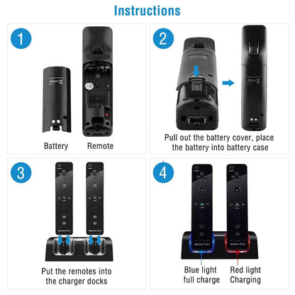 For Wii Remote Controller Charger