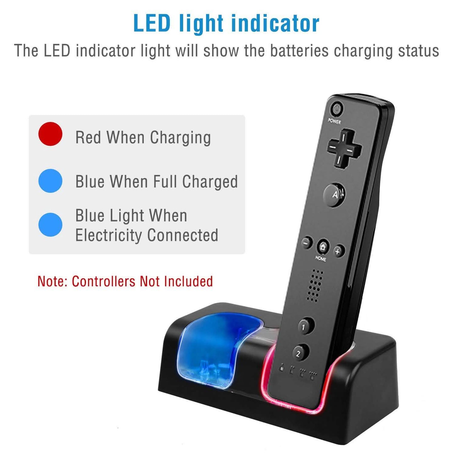 For Wii Remote Controller Charger