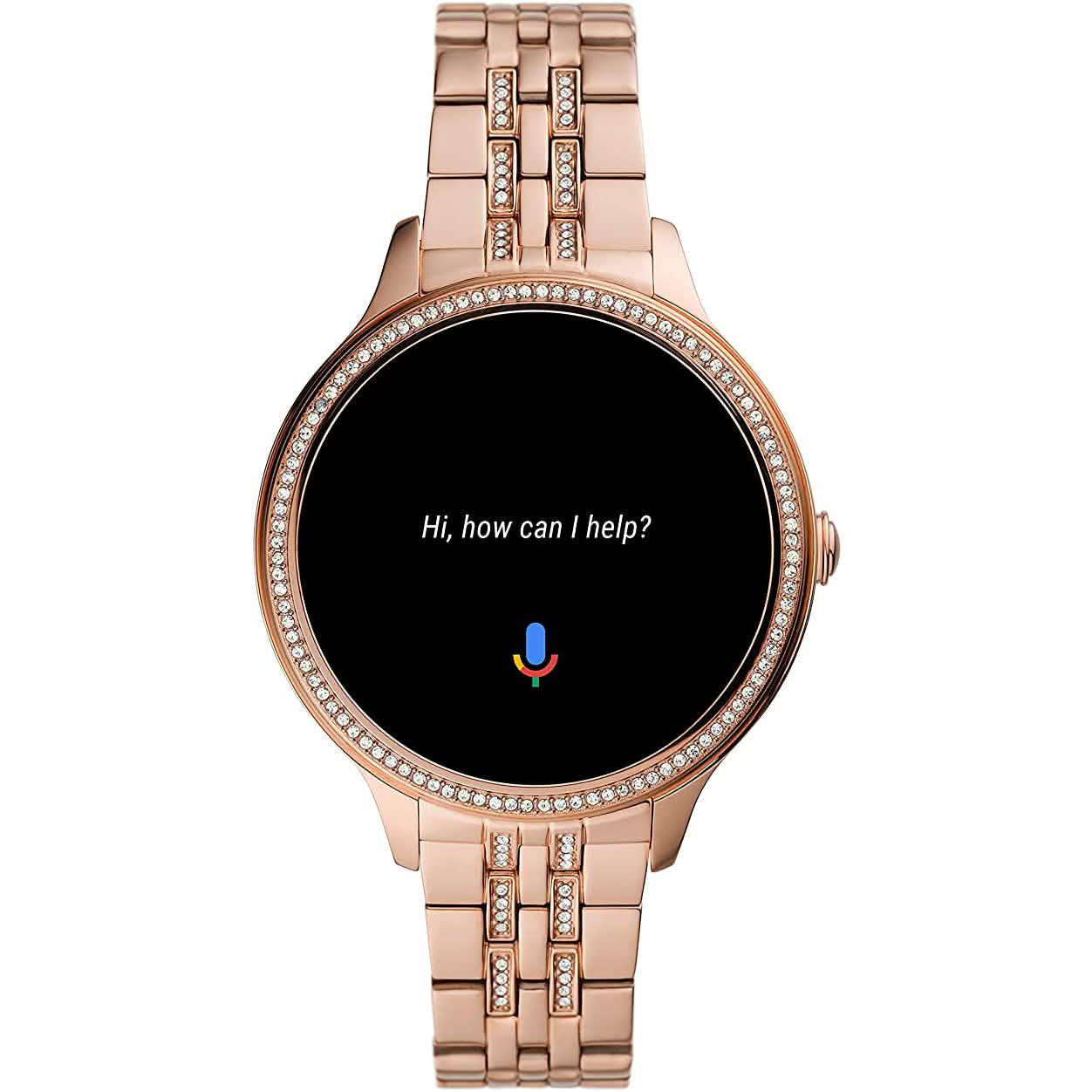 Fossil 42mm Gen 5E Stainless Steel Touchscreen Smart Watch with Heart Rate