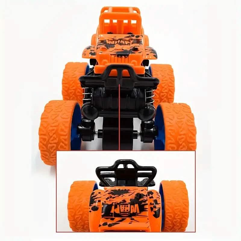 Four-Wheel Drive Two-Way Inertial Off-Road 360° Stunt Toy Car