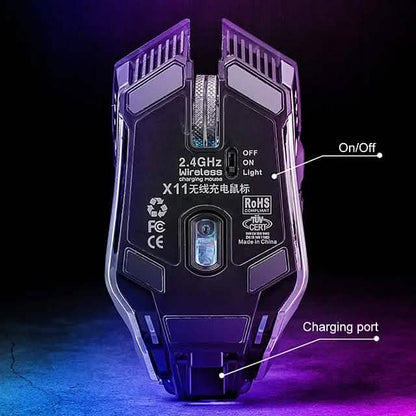 Free Wolf X11 Wireless 2.4G Optical Gaming Mouse
