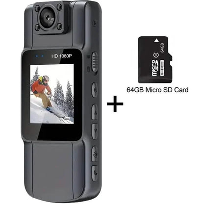 Full 1080P Police Body Camera With Clip