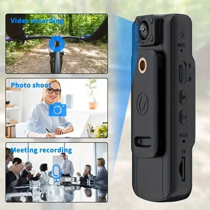 Full 1080P Police Body Camera With Clip