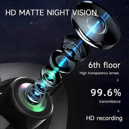 Full HD 1080P Dual Car Dash Cam Night Vision with Front and Inside view