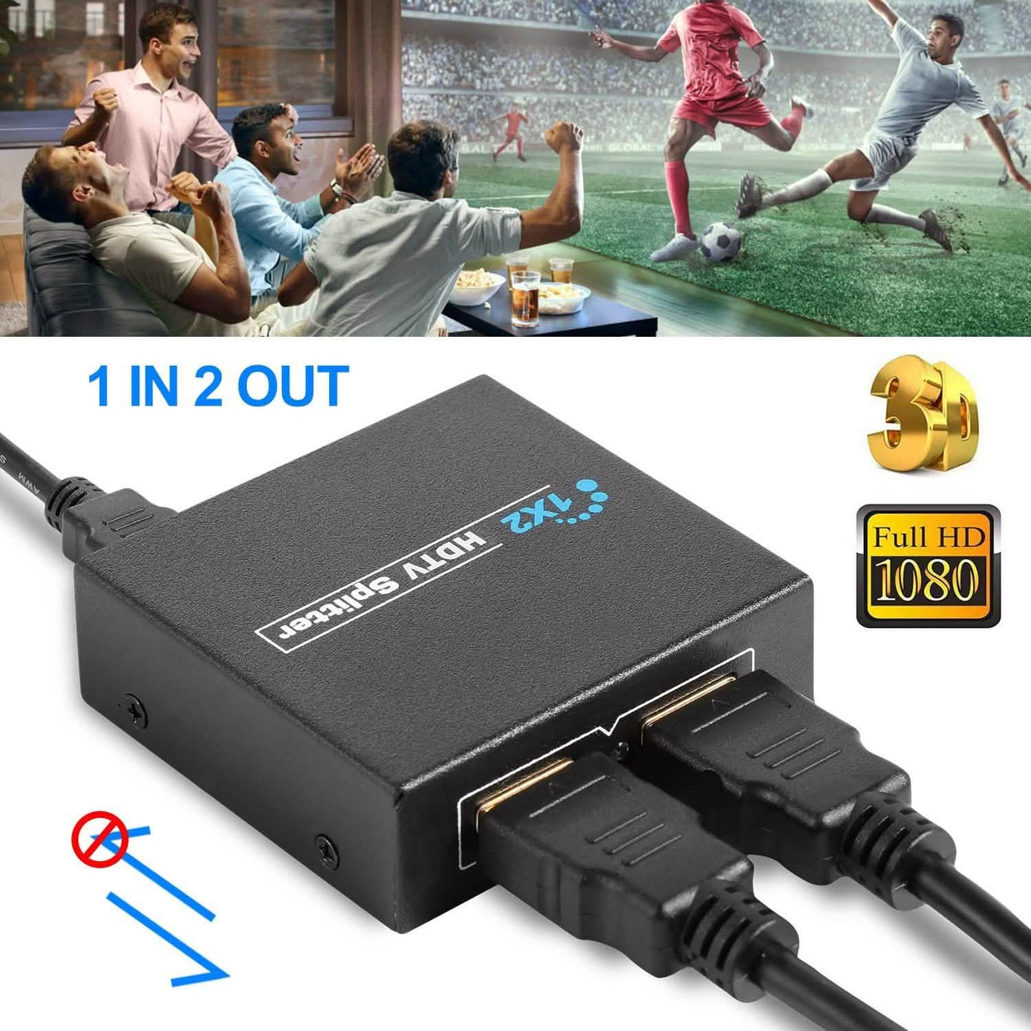 Full HD1080P HDTV Splitter Amplifier