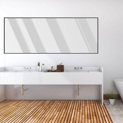 Full Length Mirror Aluminum Alloy Wall Mirror Free Standing Floor