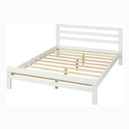 Full Platform Bed Frame with Two Storage Drawers