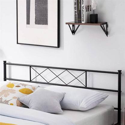 Full Size Bed Frame with Headboard