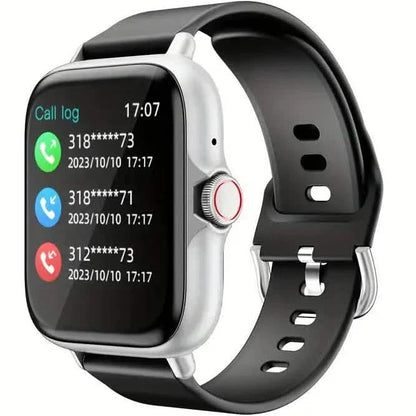 Full Touch Screen Smart Watch with Activity Tracker, Call & Message Functions, Pedometer & More