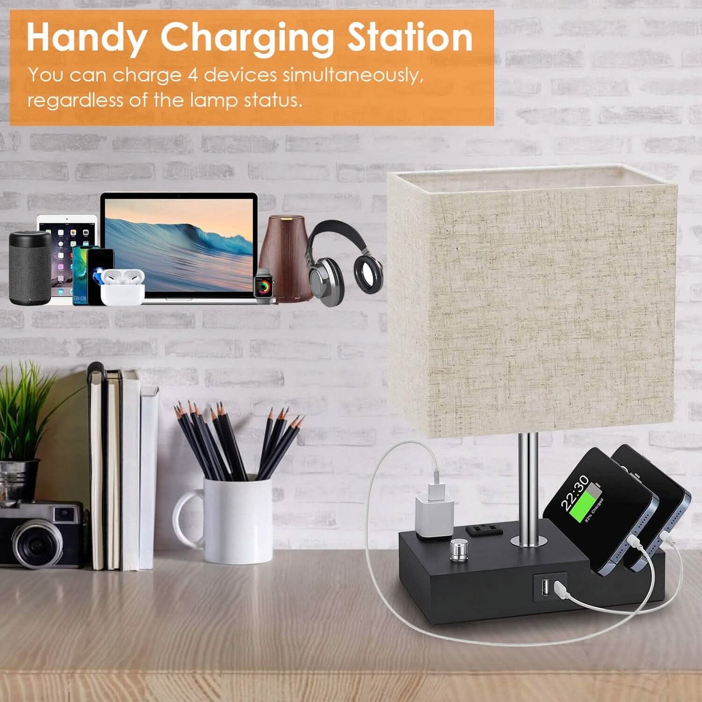 Fully Dimmable Table Lamp