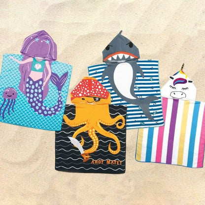 Fun in the Sun Hooded Towels for Kids
