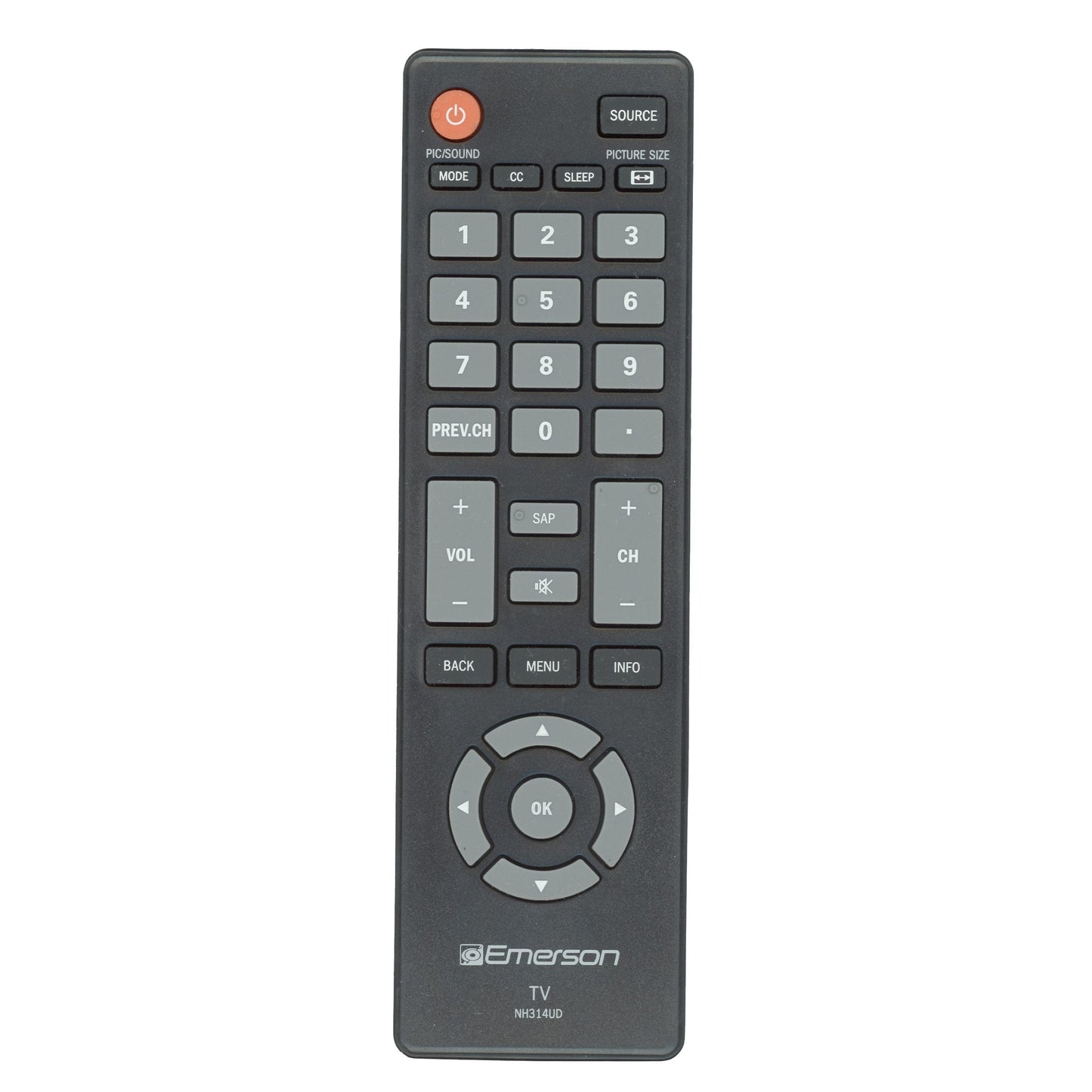 Funai NH314UD TV Remote Control