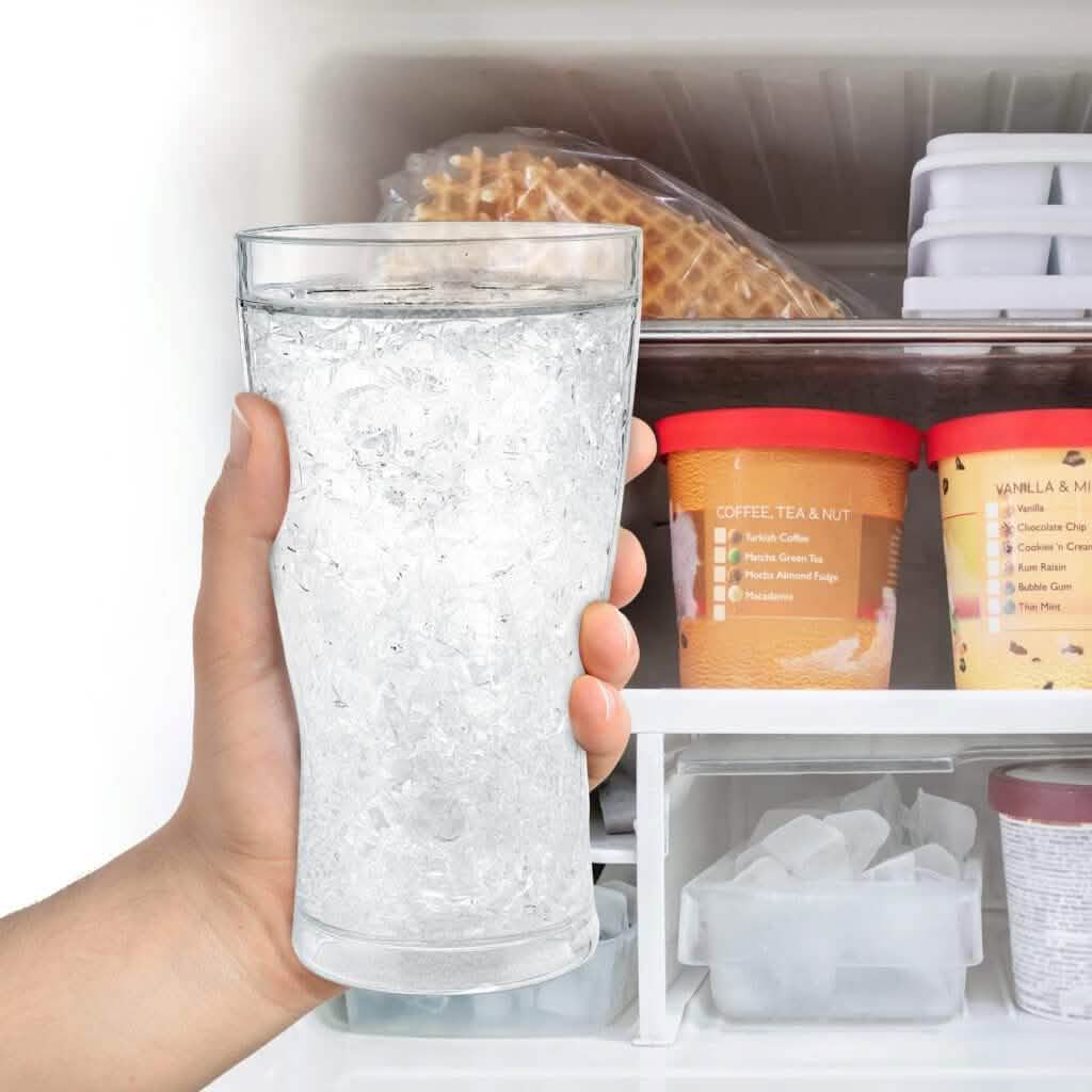 Funny Freezer Cup Double Walled Chiller Mug for Iced Cold Drinks