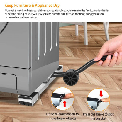 Furniture Dolly Mobile Roller Extendable Base Stand