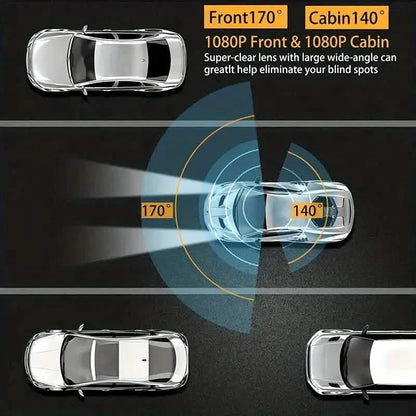 G Sensor HD Night Vision Loop Recording Wide Angle Car DVR