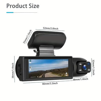 G Sensor HD Night Vision Loop Recording Wide Angle Car DVR