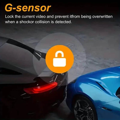 G Sensor HD Night Vision Loop Recording Wide Angle Car DVR