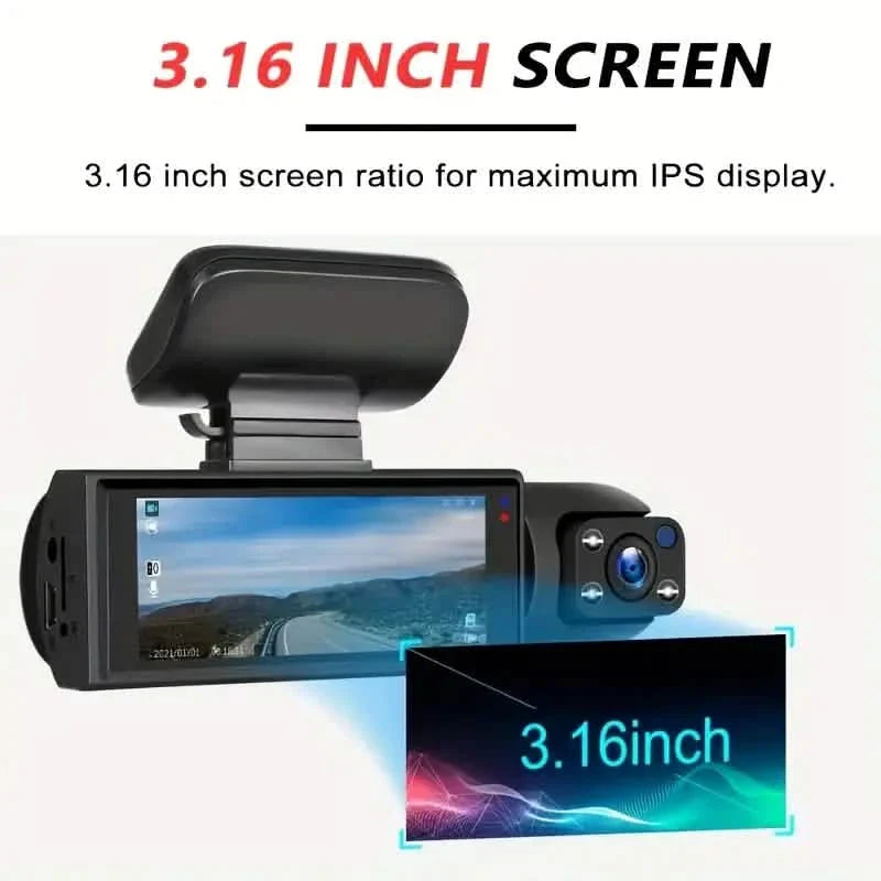 G Sensor HD Night Vision Loop Recording Wide Angle Car DVR