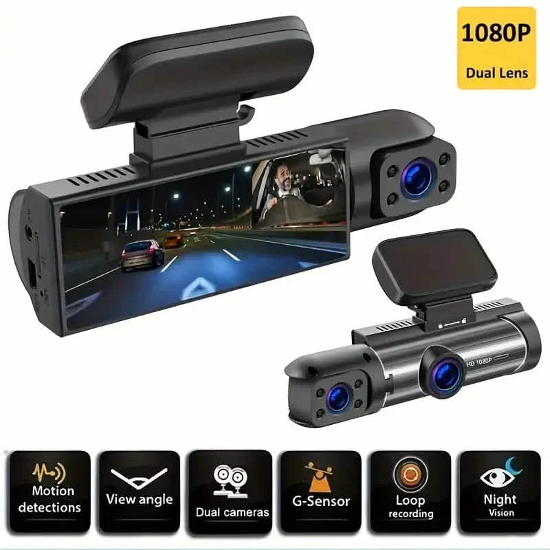 G Sensor HD Night Vision Loop Recording Wide Angle Car DVR