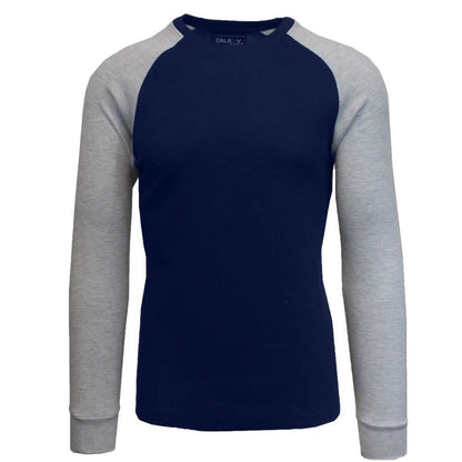 Galaxy by Harvic Men's Raglan Thermal Shirt - Assorted Sizes